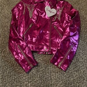 Buddy Love Metallic Pink women’s  Jacket